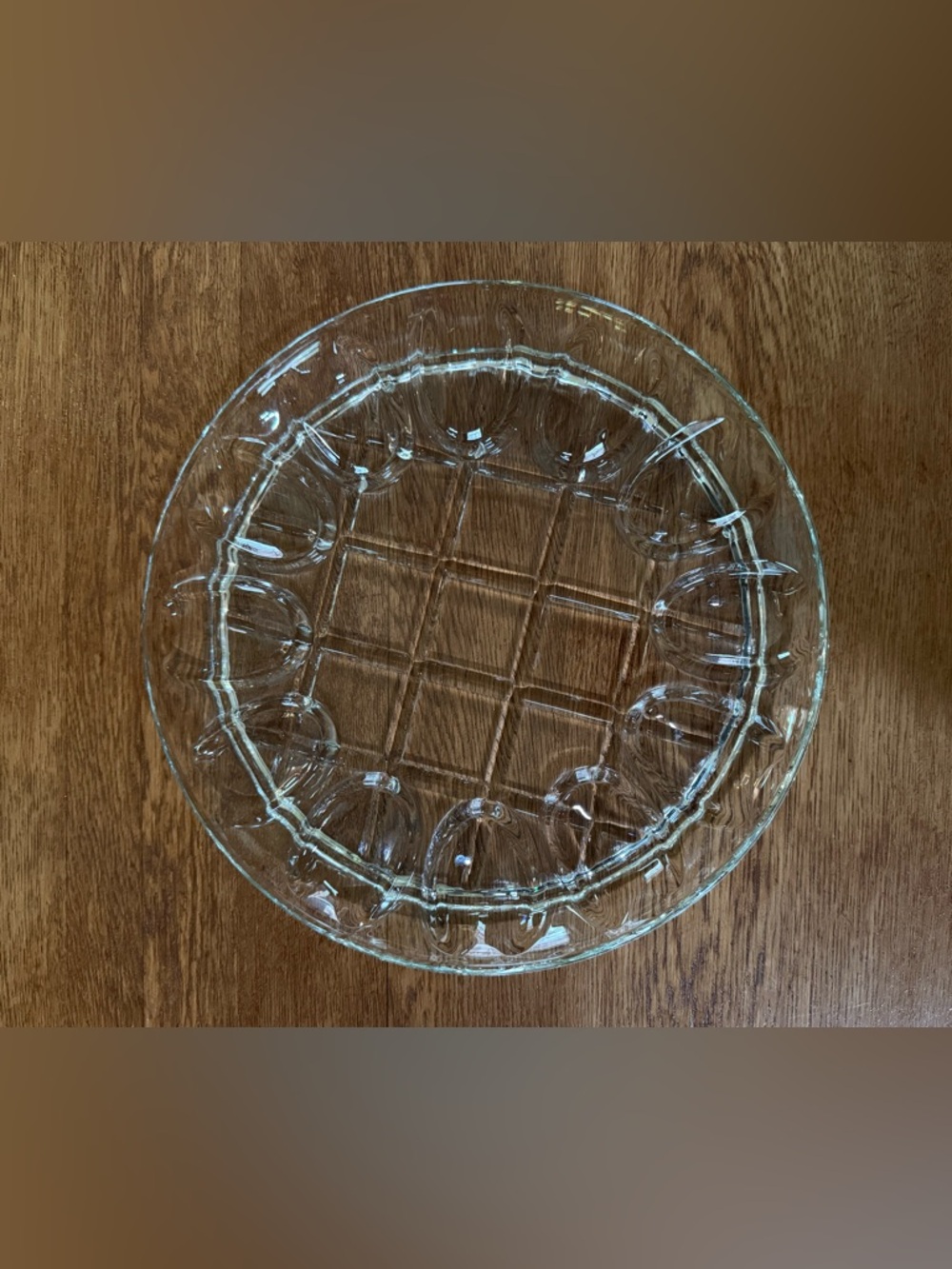 Vintage Indiana Glass Gazebo Deviled Egg Platter